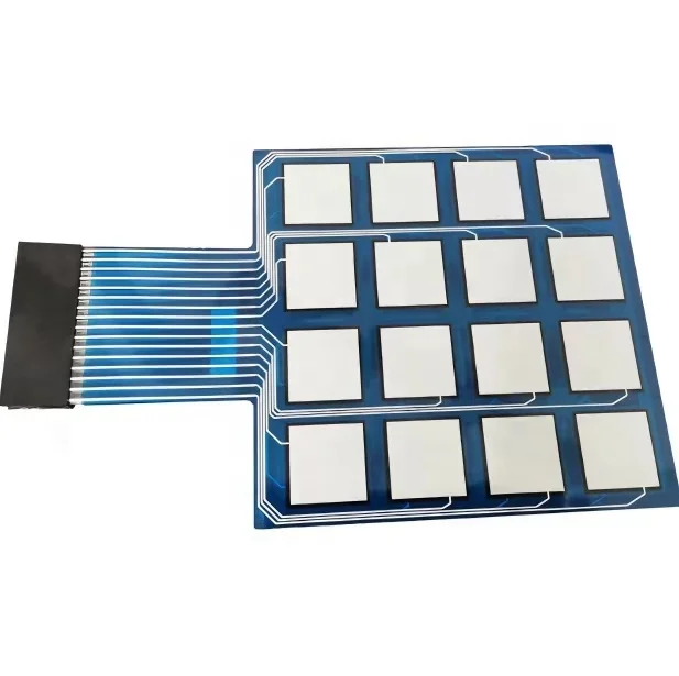Factory Wholesale Realtime Pressure Sensing System And FSR Film Pressure Sensor 4*4 Matrix 16 Nodes Used For Pressure Testing