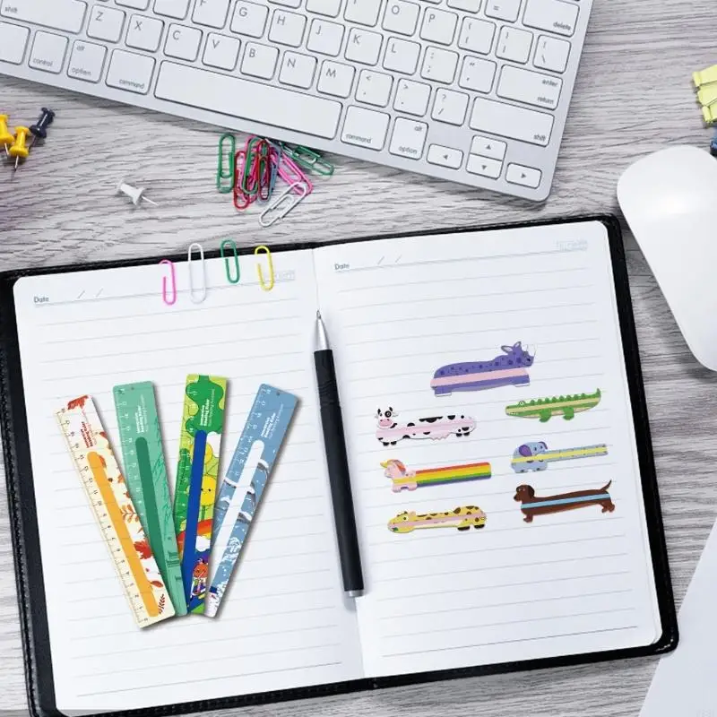 918C 1 упаковка полоски для чтения с подсветкой, инструменты для дислексии, цветные накладки, закладки для детей, студентов