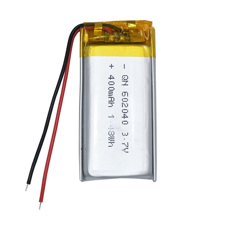 602040 400mAh Polymer Lithium Battery  Electronic Scale Remote Control Aircraft Induction Light Toy Light Rechargeable Battery