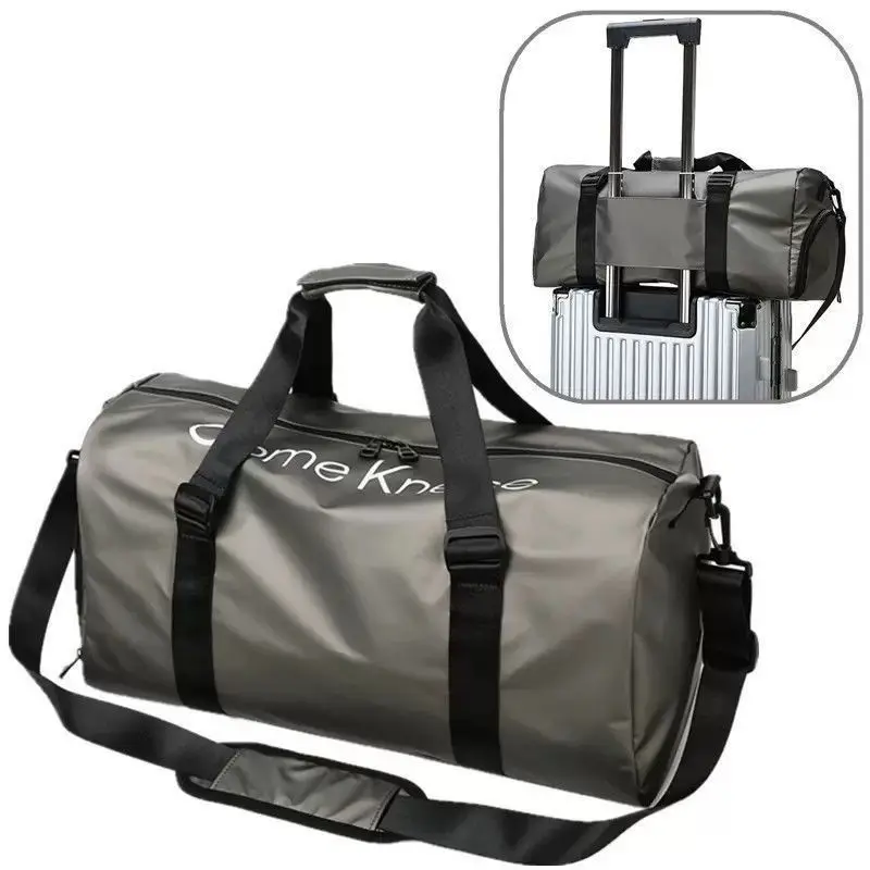 Travel Gym Bag Short-distance Luggage Portable Fitness Bags Shoulder Crossbody Handbags Dry-wet Separation Sports Duffle Bag