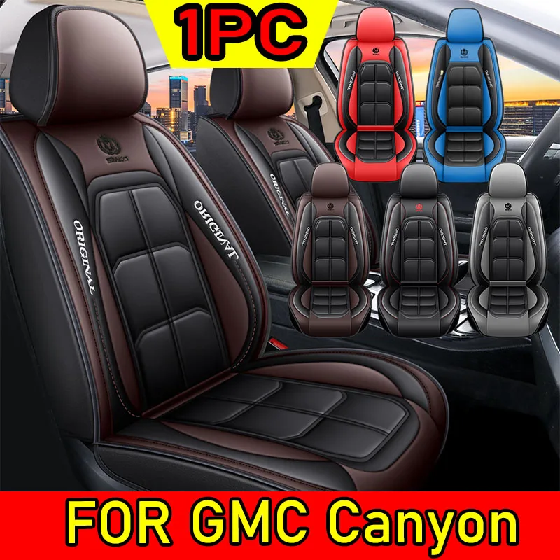 

FOR GMC Canyon Car seat cover, full package, front single seat, artificial leather, waterproof and wear-resistant1PC