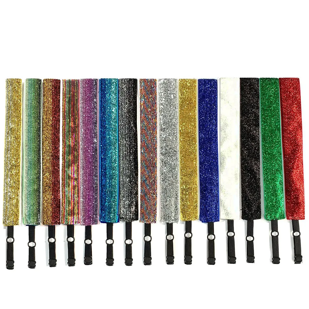 

Набор из 3 эластичных спортивных повязок на голову для йоги для женщин и подростков: нескользящие, дышащие, широкие, модные повязки для гимнастики и черлидинга