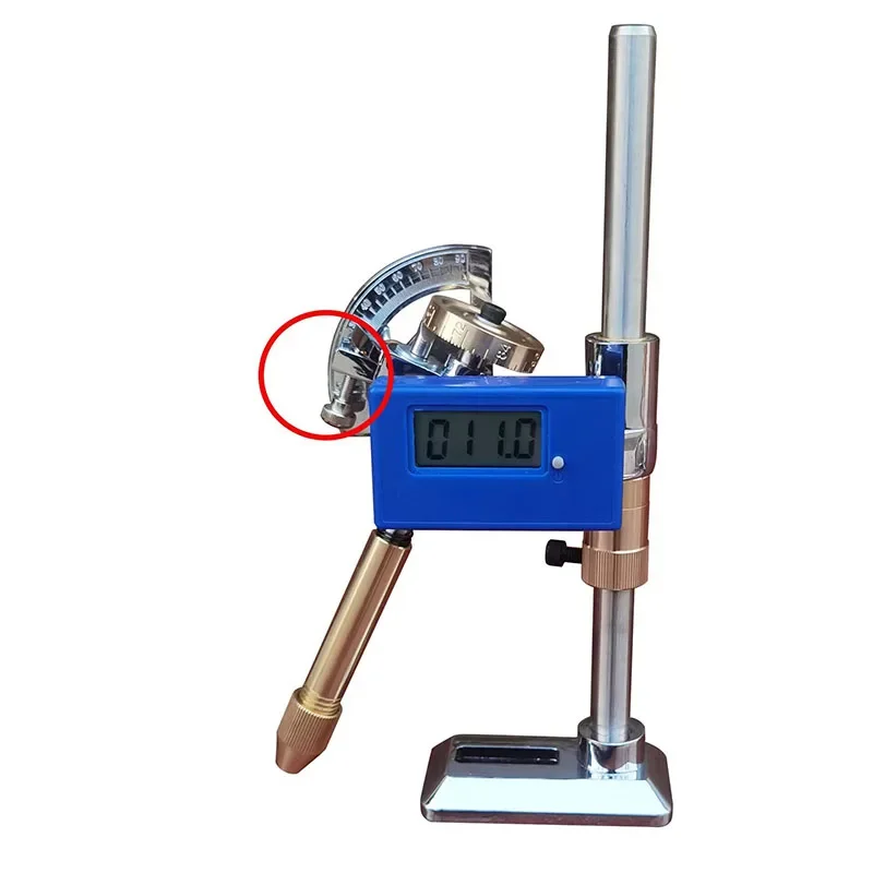 32/64/72/90/96 Internal gear digital display angle manipulator gem facet machine angle polished handle stainless steel copper