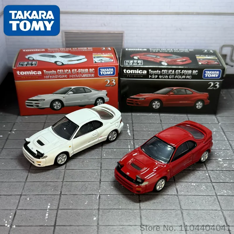 Takara Tomy Original In Stock Tomica Premium Series TP23 Toyota Celica Gt Four Rc Alloy Car Model Collection For Collectors