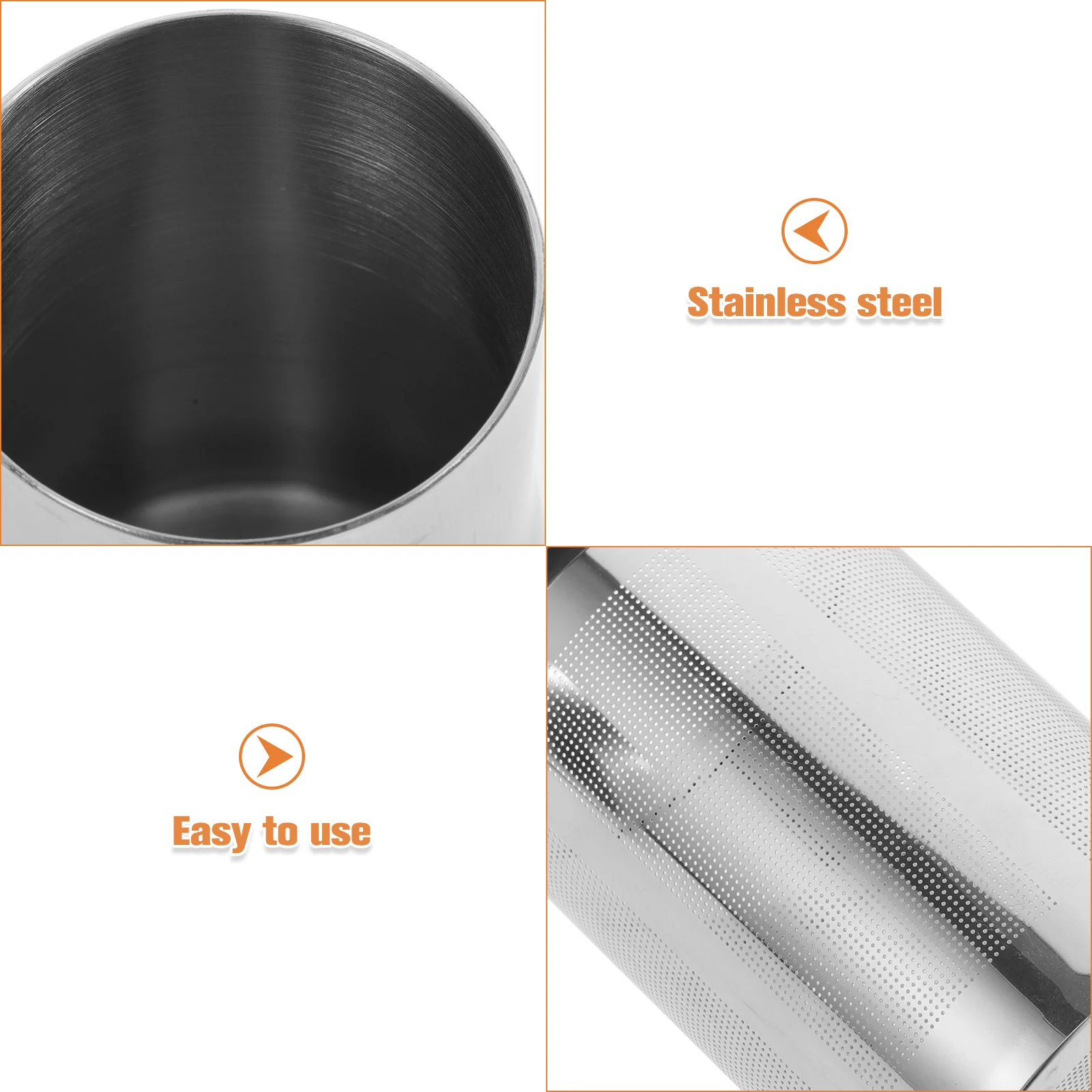 

Stainless Steel Coffee Sieve Fine Mesh Coffee Powder Shaker Dispenser for Filtering Grounds Improving Brew Taste Easy to Clean