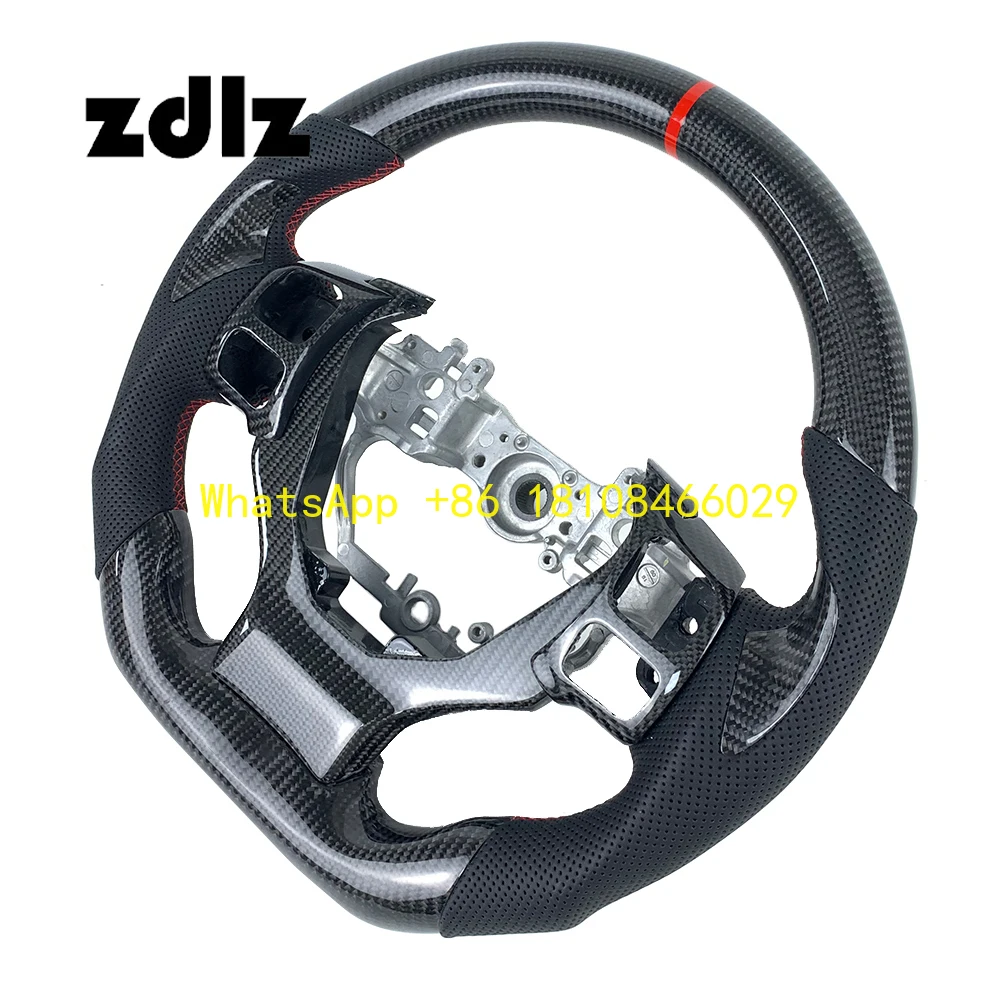 

Перфорированный кожаный руль из углеродного волокна по индивидуальному заказу для Lexus NX GX GS ES IS RX IS250 RC300 RC350 ES250