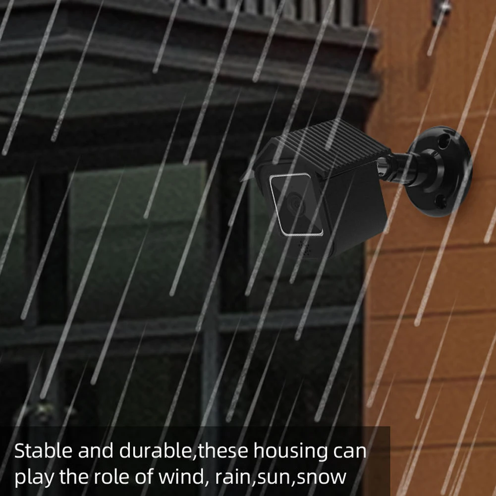 2pcs Indoor Outdoor Silicone Case Easy Install Home Security UV Resistant Practical Durable Convenient Soft For EufyCam Series