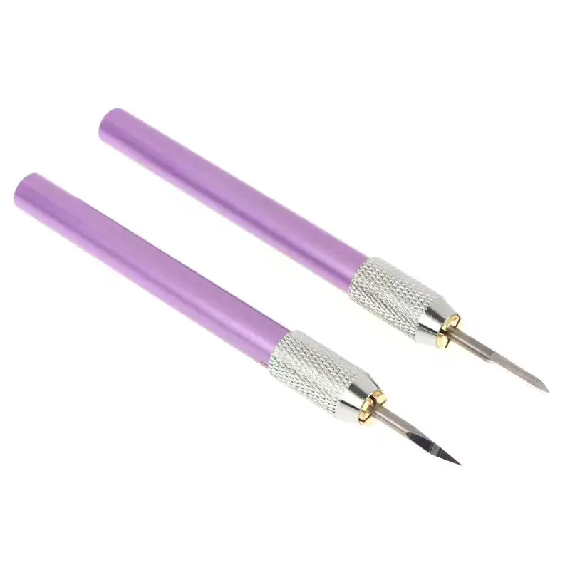 Model Metal Triangular Curved Engraving Tool For Making Scraper C-Surface Line Carving