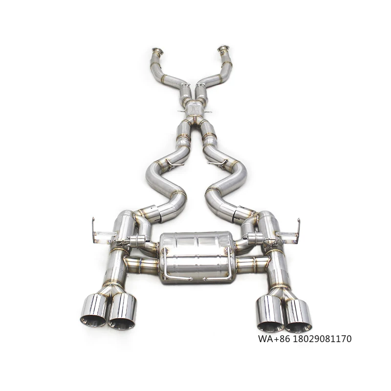 

Высокопроизводительная выхлопная система OEM Catback для M3 E90/E92/E93 4.0L 2008-2013, из нержавеющей стали, с глушителем и регулируемыми клапанами, для гоночных автомобилей