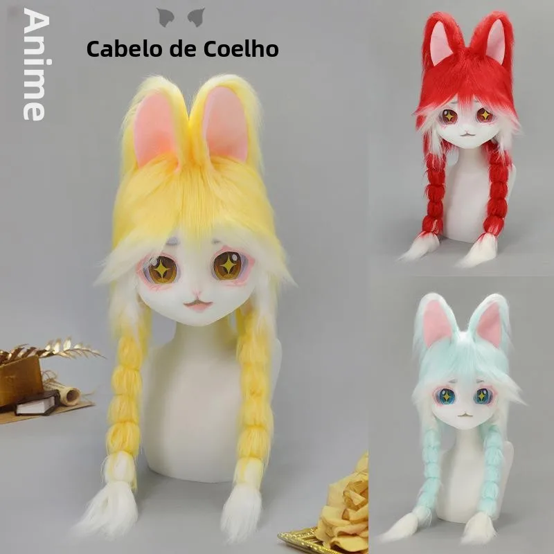 tete-d'animal-en-peluche-pour-cosplay-produit-fini-convention-de-bandes-dessinees-tete-de-lapin-avec-queue-en-fourrure-griffe-de-bete-pied-de-bete-tete-c
