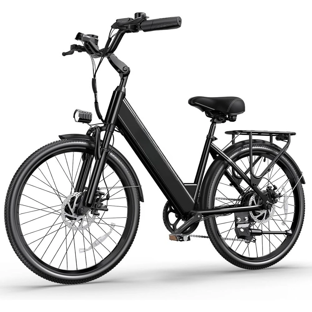 

EBike для взрослых, пиковая мощность 1000 Вт, до 75 миль, 28 миль в час, 26 дюймов, горный велосипед со съемной батареей емкостью 499 Втч, 7 скоростей, регулируемый вынос