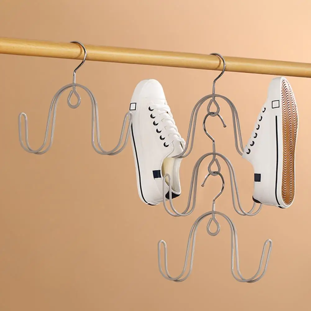 

Shoe Rack for Wardrobe Indoor/outdoor Shoe Rack Efficient Shoe Storage Solutions Double Hook Drying Racks for Bedroom