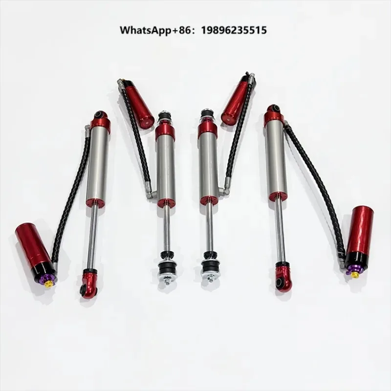 Y61 High/Low Speed 2.5-inch Diameter Front/Rear Shock Absorbers Compression + Rebound Adjustable 3-way Adjustment