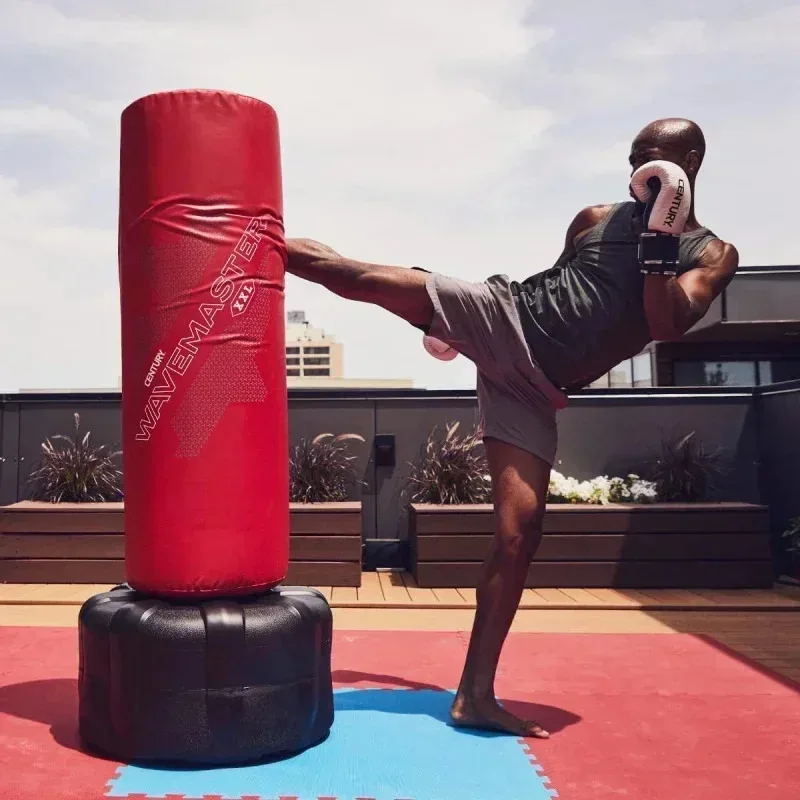 TGBFXXL |     كيس ملاكمة قائم بذاته مع قاعدة |     حقيبة الثقيلة الملاكمة فنون الدفاع عن النفس كيك بوكسينغ حقيبة |     القوة المثالية أ، علي