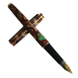 Vintage Hero 50 Fountain Pen F Nib  Ancient Closionne Craft Writing Practice Calligraphy Stationery Collection