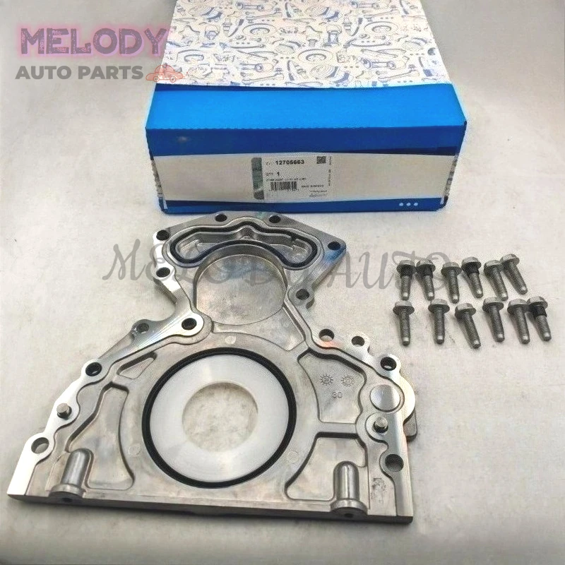 

12705663 12639250 12633579 Car Rear Main Seal Cover Kit For GMC Yukon Sierra Chevrolet Silverado Suburban