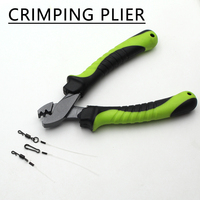 Carp Fishing Tools Crimping Plier PTFE Coating Stainless Steel Pliers Fishing Tool Pliers Grip Set Carp Fishing Tackle Equipment