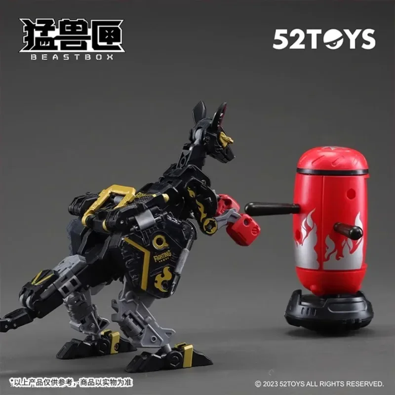 

52TOYS Transformation BEASTBOX BB35RS BB-35RS REALSTEEL Черный кенгуру Роботы Животное Фигурка Коллекционные игрушки на складе