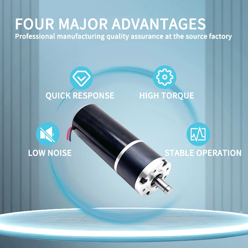 High Torque 24V Planetary Gear DC Brushless Motor