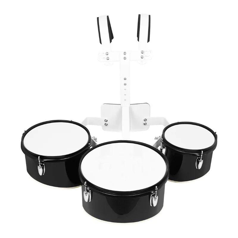 OEM Triple Multiple Drum 10 11 12 Inches Maple Marching Snare Drum With Bracket