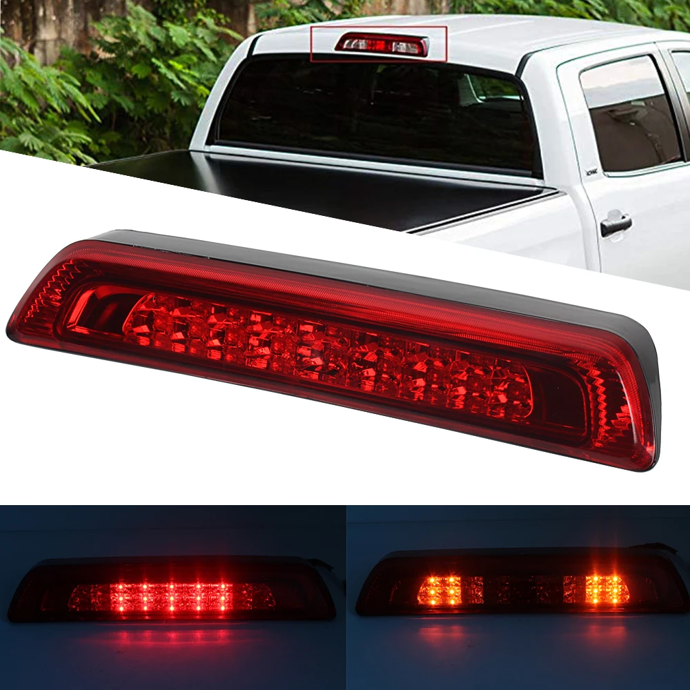 

Car LED Third 3rd Brake Tail Light Cargo Light for Toyota Tundra V8 2007-2021 Pickup Trucks High Mount Stop Lamp Accessories