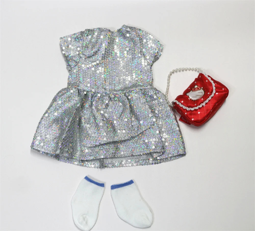 1 Set schöne Freizeitkleidung Puppenkleidung für 18-Zoll-amerikanische Puppen Viele Stile zur Auswahl A92 – Detail 3