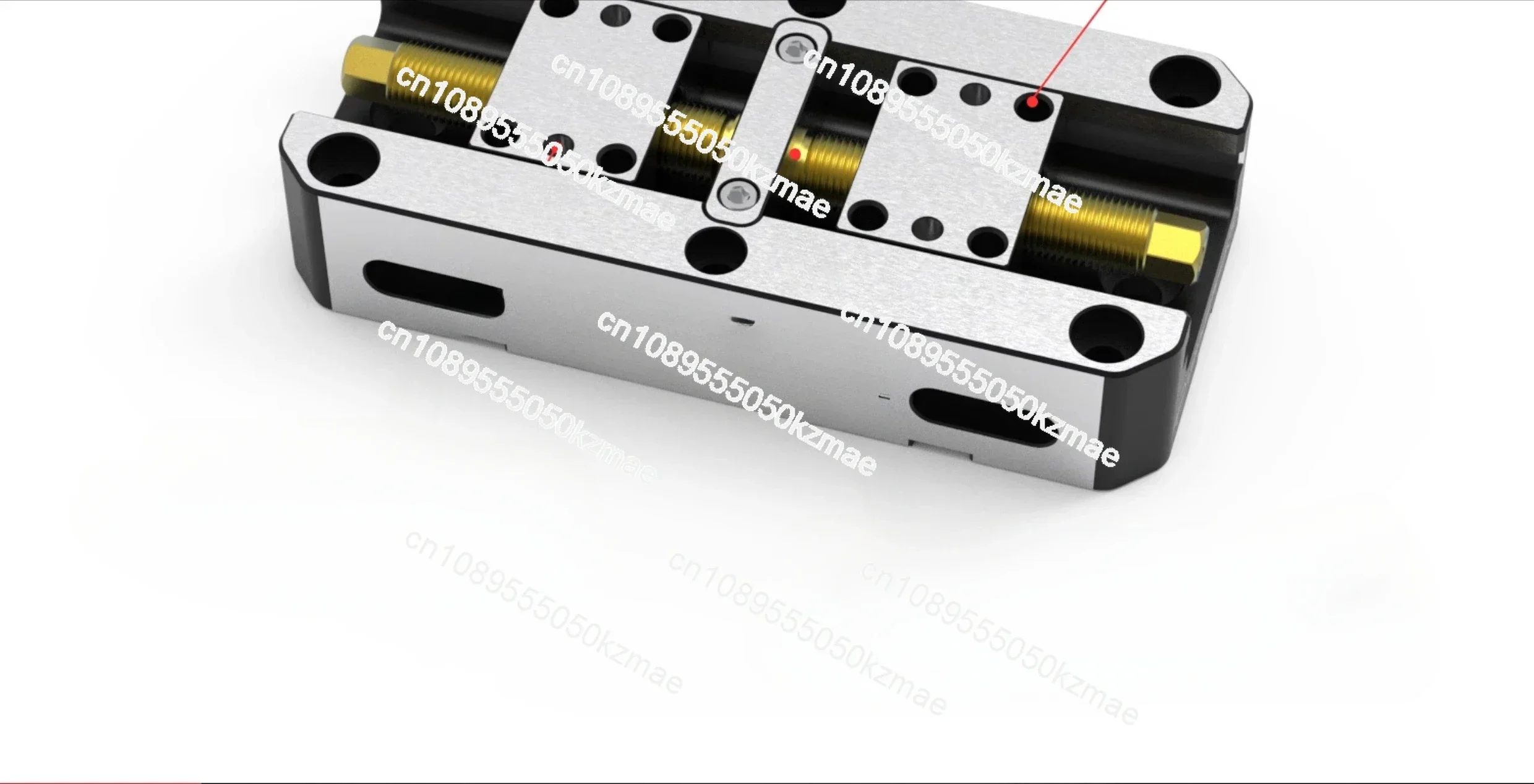 Four or five axis clamp self-centering vice concentric vice