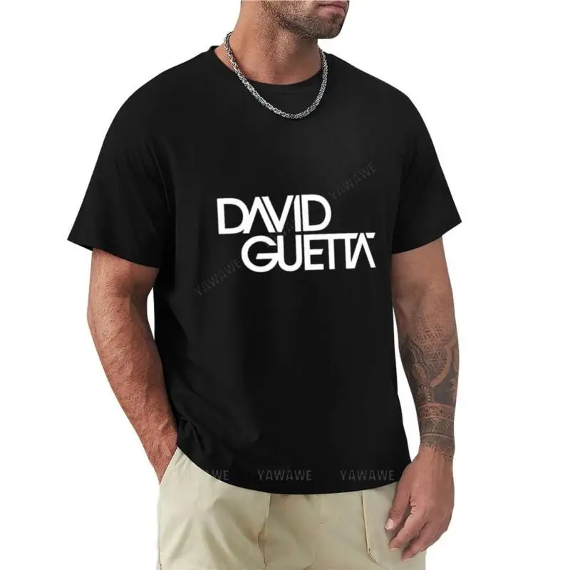 

tshirt man summer tees David Guetta T-Shirt cute tops t shirt man o neck shirt mens t shirts casual stylish