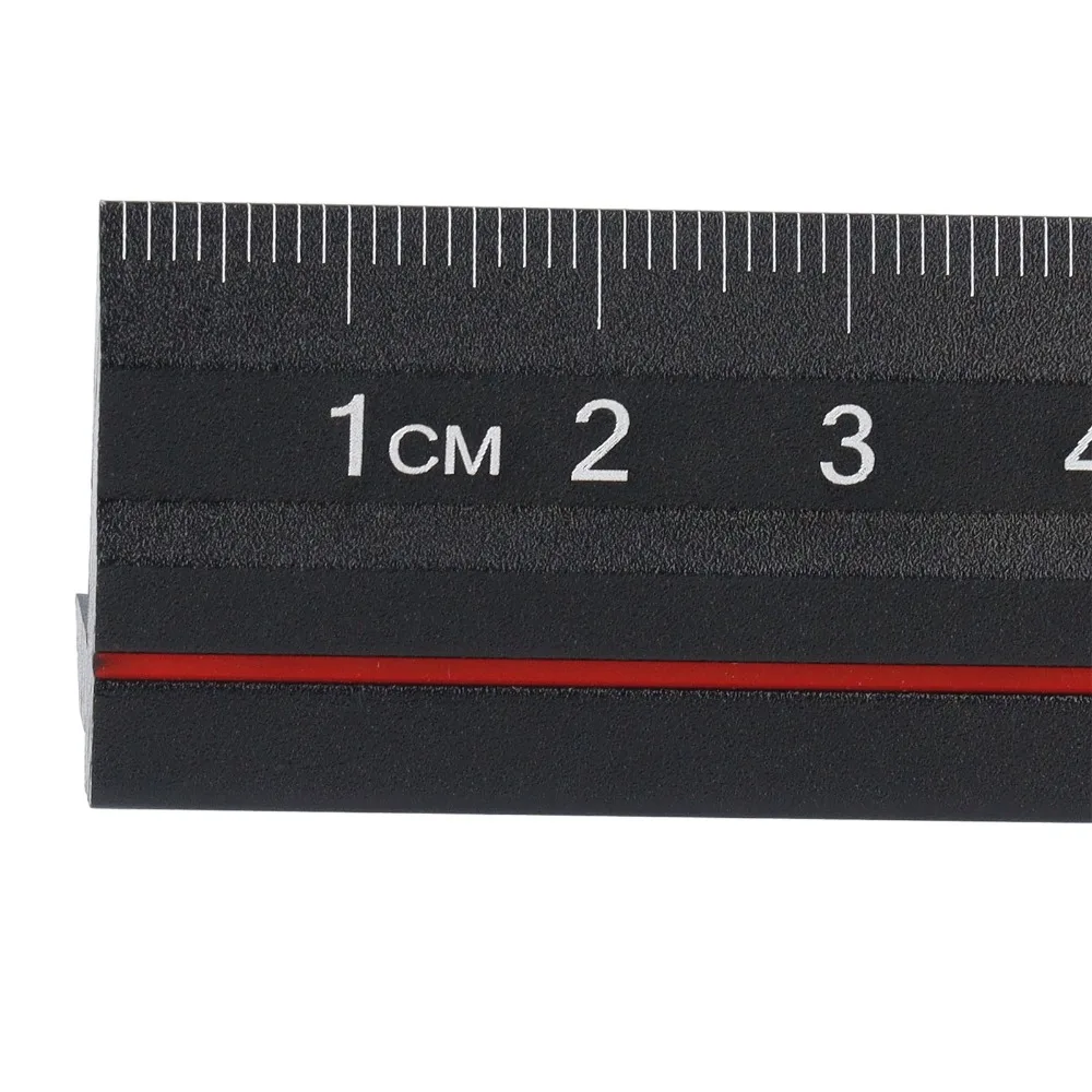 Aluminum Alloy Sliding Ruler Clear Accurate Scales 35cm/14inch T Square Ruler Adjustable Angle Drilling Positioning Jig