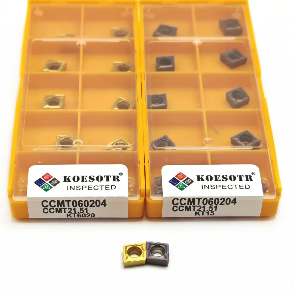 CCMT060204 KT15 KT6020 Internal Turning Tool Carbide Insert High