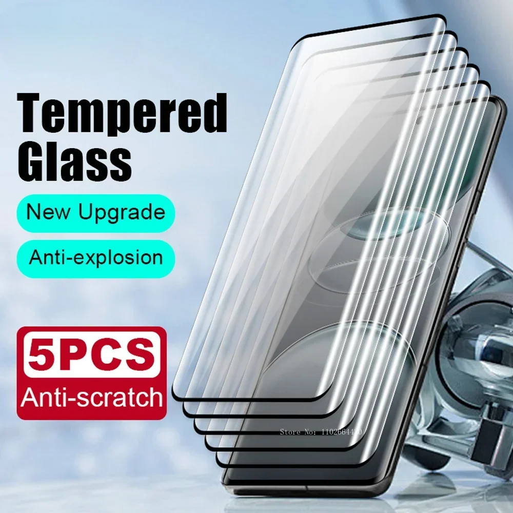 5pcs Glass Smartphone for Vivo X100 Ultra X90S Pro X80 X70 X60 Pro Screen Protector NEX 3 3S S19 S18 S17 Pro Tempered Glass