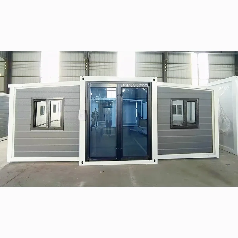 20 Ft Water-Proof Luxury Prefab Houses Ready To Live in Eco-friendly Tiny Home Modern Expandable Container House Office Building