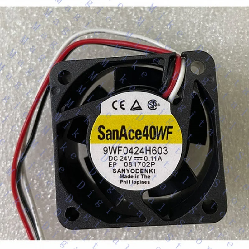 

H One для SANYO Новый охлаждающий вентилятор 9WF0424H603 4CM 24V0.11A