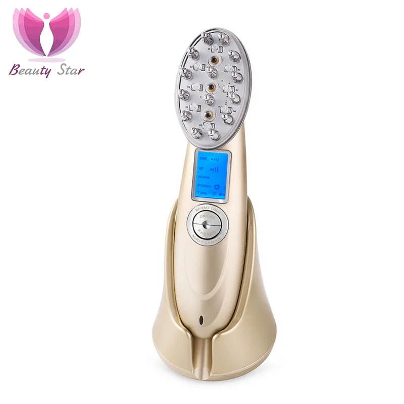 

Electric Laser Hair Growth Comb Therapy Infrared RF Red Light EMS Anti Hair Loss Massage Vibration Massager Hair Brush Hair Care
