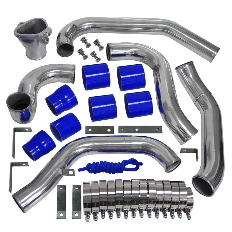 Tubería de intercooler Turbo única mejorada de montaje frontal para motor Mazda RX-7 FC FC3S 13B 1.3L 1986-1991