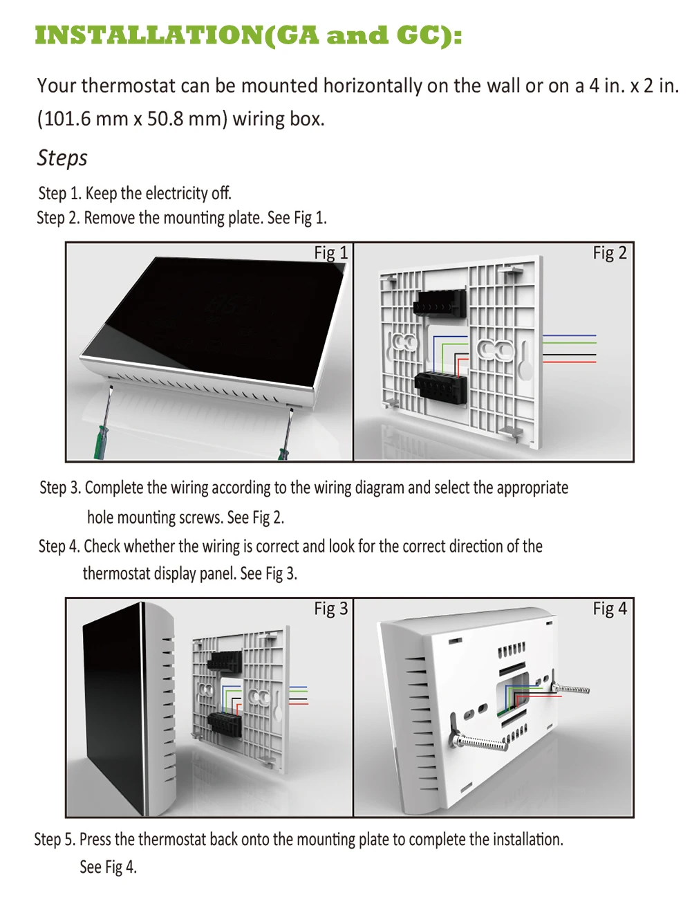 Qiumi Smart Wifi  thermostat display weather, UV index, humidity, for water / floor heating electric water / Gas boiler