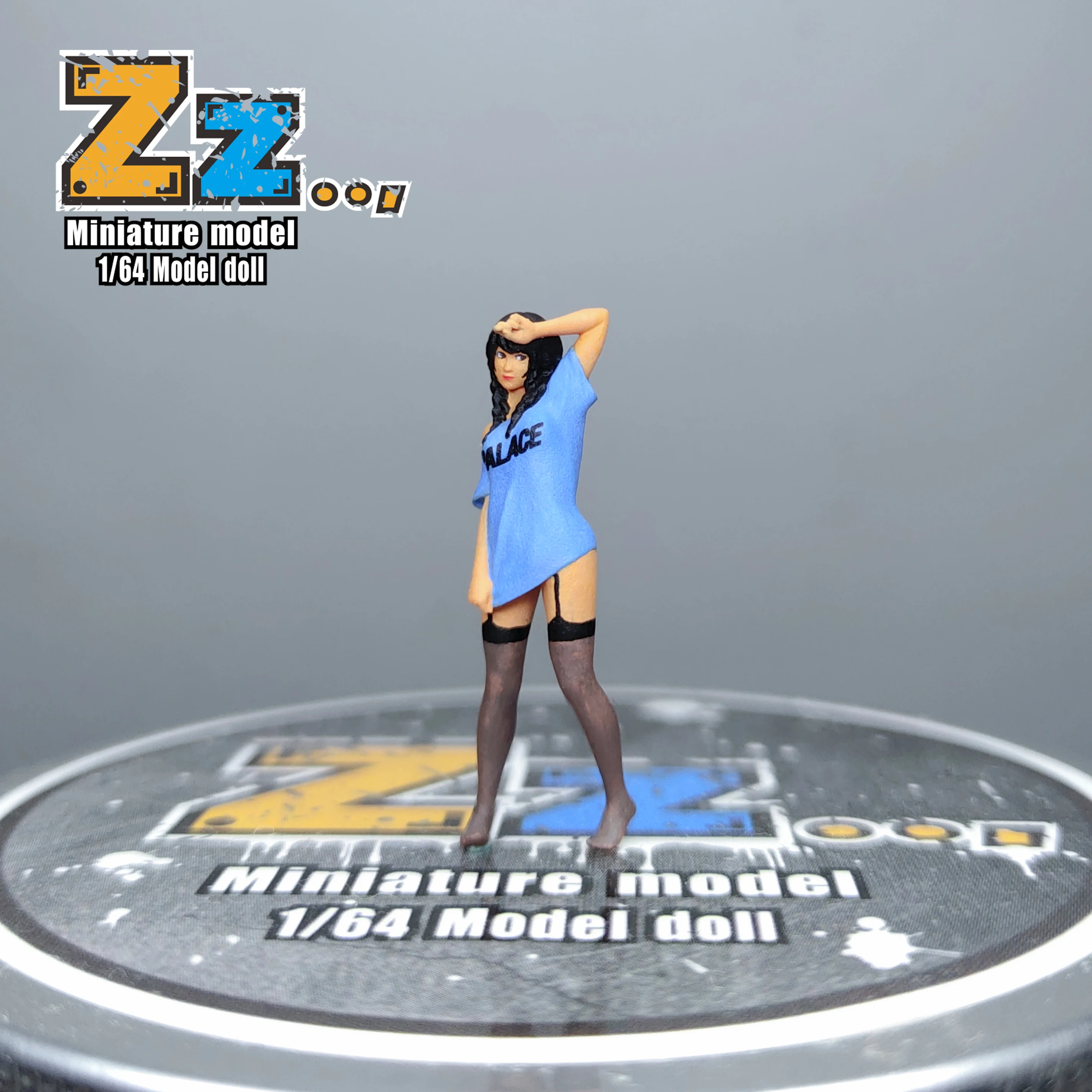 

Zz studio 1/64 Doll Shy Girl Realistic Character Series Pre-ordered DiecastCollection Diorama