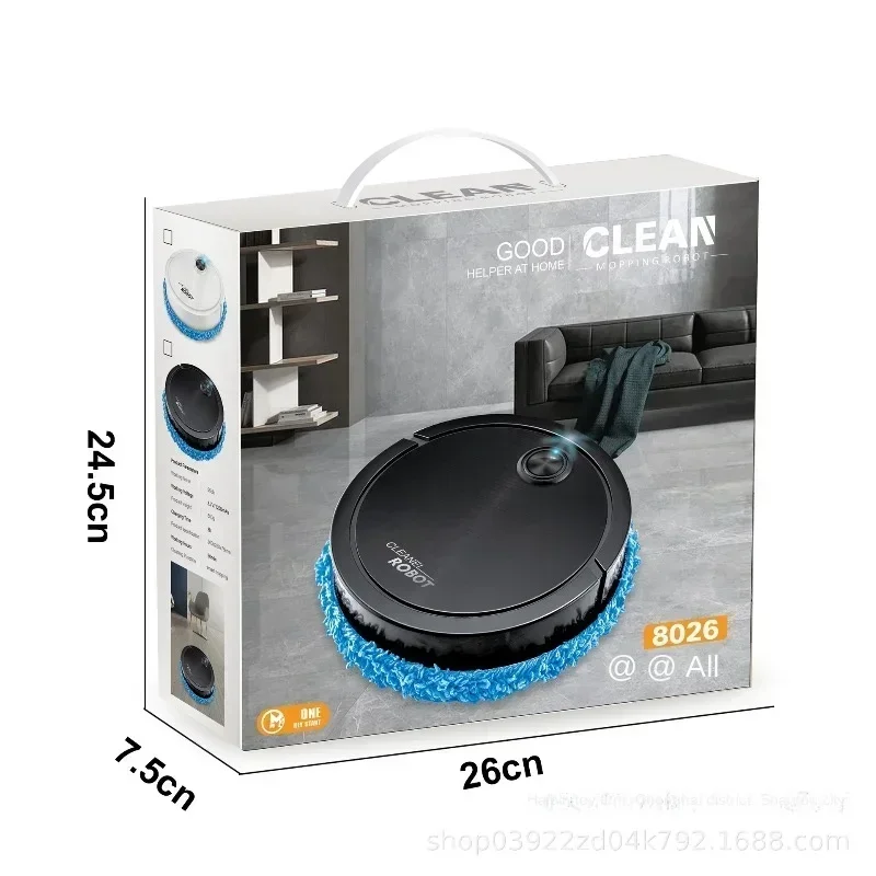 The New Generation of Intelligent Floor Mopping Robots Silent Floor Scrubber Cleaning Experts for Living Room and Kitchen