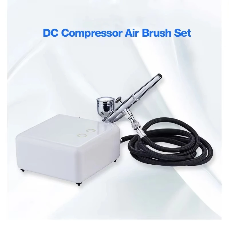 Oxygen Injector Mini Airbrush Compressor Kit Air Brush Painting Spray Gun Airbrush