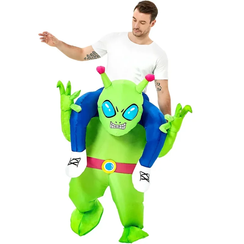 New Alien inflatable suits dress cosplay Murim Halloween Christmas party cosplay suits for Kids Adult