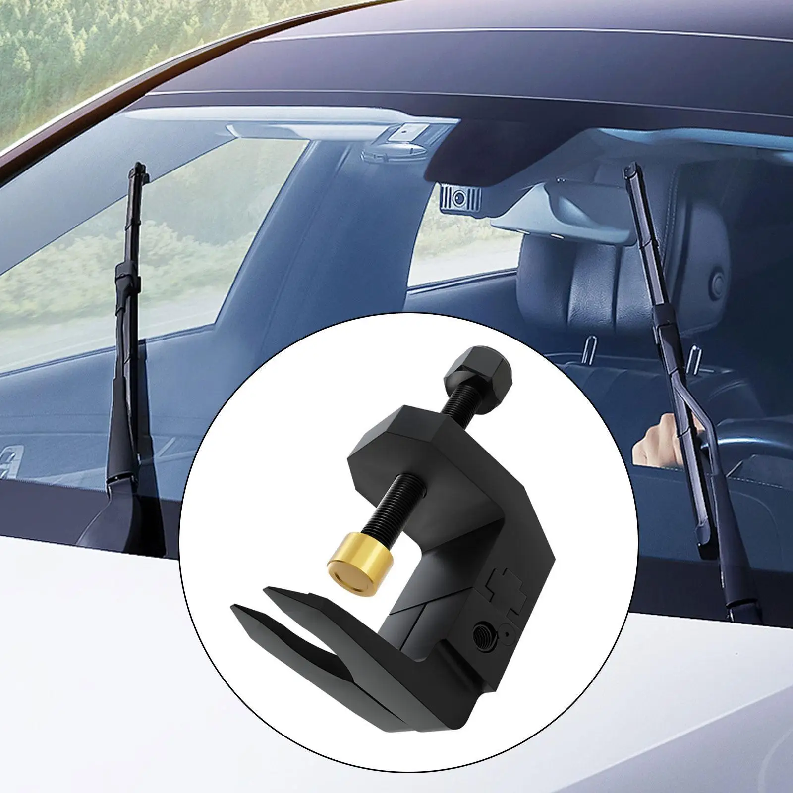 

Стальной инструмент для снятия стеклоочистителя, инструмент для снятия рычага стеклоочистителя автомобиля с регулируемой ручкой для автомобиля, грузовика, аксессуары