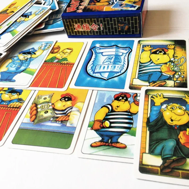 3-5 Players Wanted Circular Card Game Family Small Size Board Games Easy To Play,Funny Game