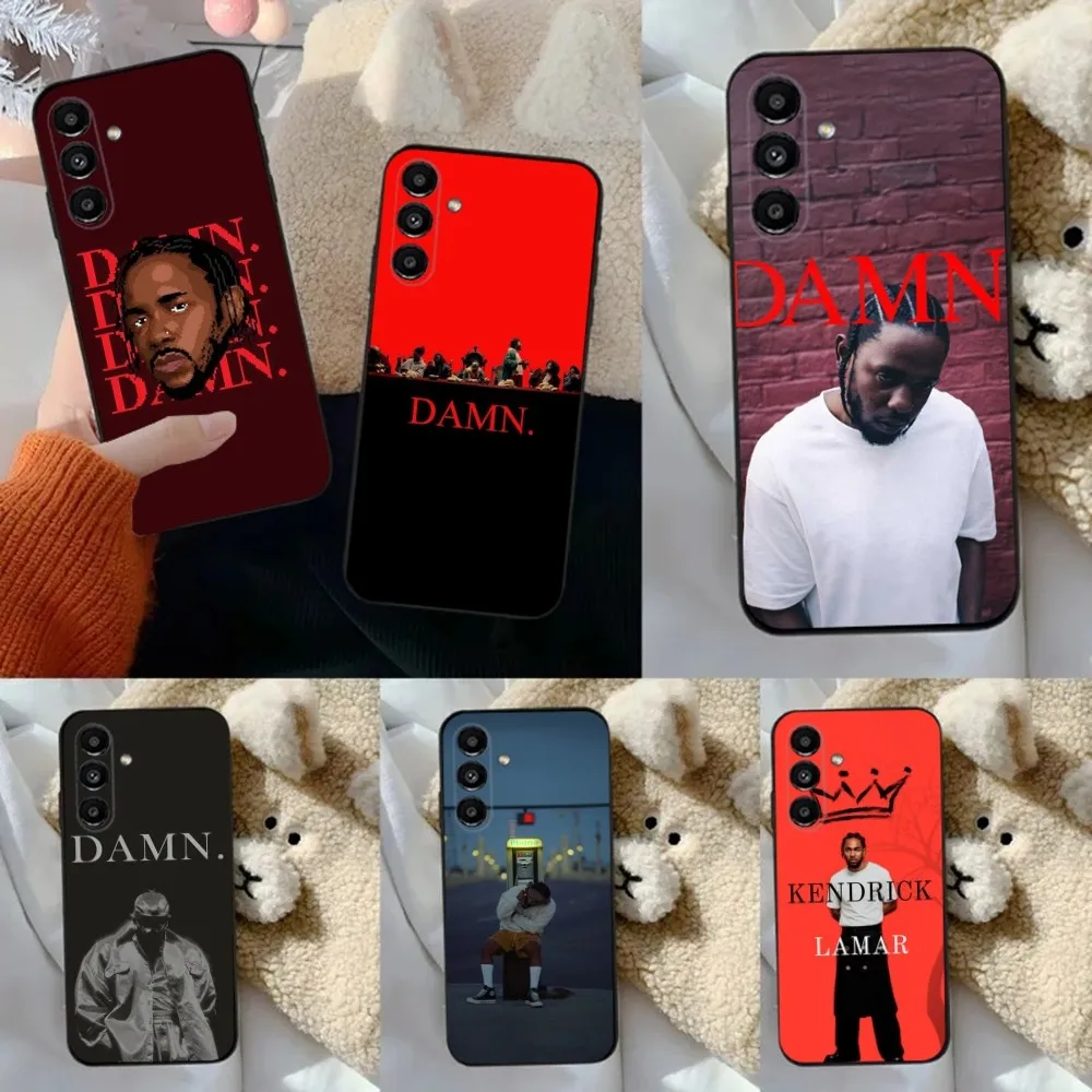 

Rapper k-Kendrick Lamar Phone Case For Samsung S24,23,22,30,21,10,9,Ultra,Plus,Lite,FE,5G Black Soft Case