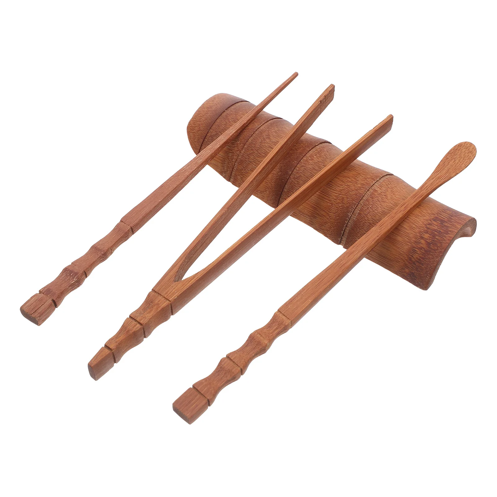 

Bamboo Knot Tea Set Elegant Ceramic Porcelain Handcrafted Teapot Cups Bamboo Texture Perfect for Daily Tea Drinking