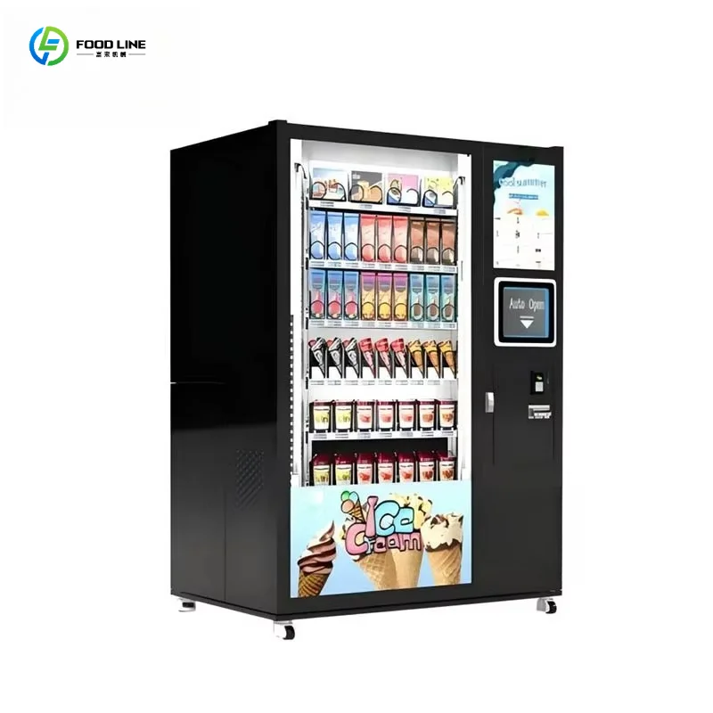 Hot-selling All-in-One Smart Frozen Goods Dispenser Vending Machine for Meats Desserts Ice Cream Limited Stock Customized