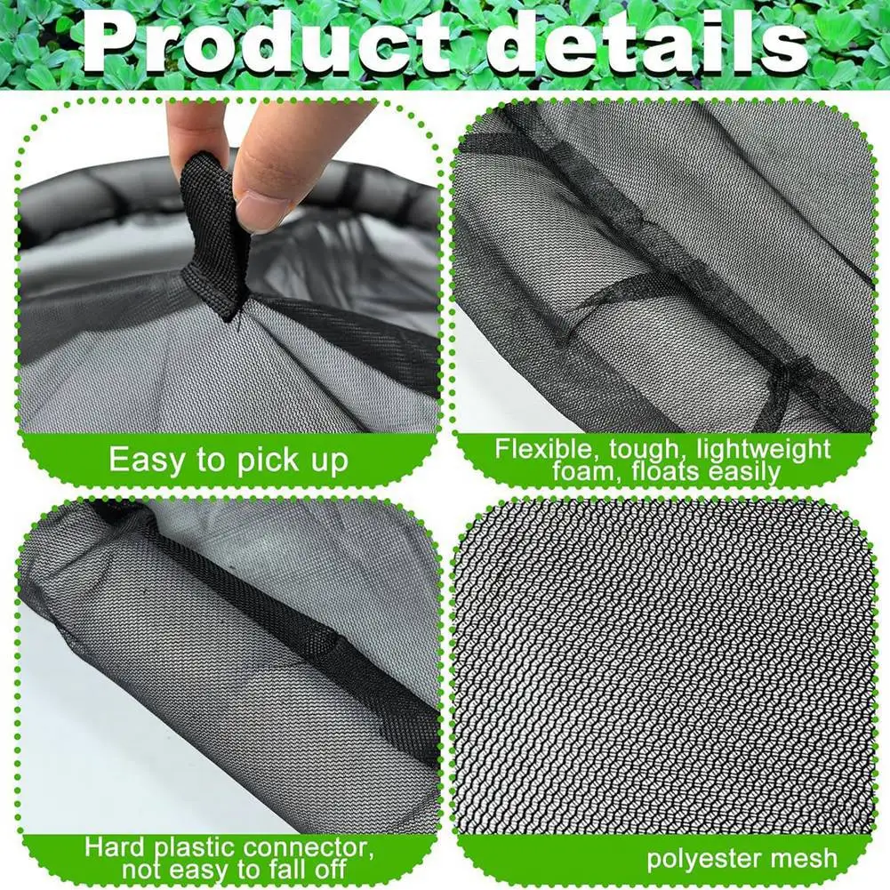 

A63X-Floating Island Plant Protector Fish Barrier For Water Features Pond Garden