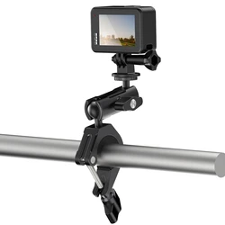 Ulanzi-Support de caméra d'action CM025 pour Go Pro, 11, 10, 9, 8, 7, 6, Insta360, vélo, moto, guidon, voyage, vidéo, Vlog