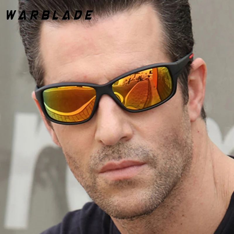 

WarBLade Men Women Outdoor Polarized Sun Glasses Top Quality Sunglasses Driving Fashion Travel Eyewear Brand UV400 Men's Gafass