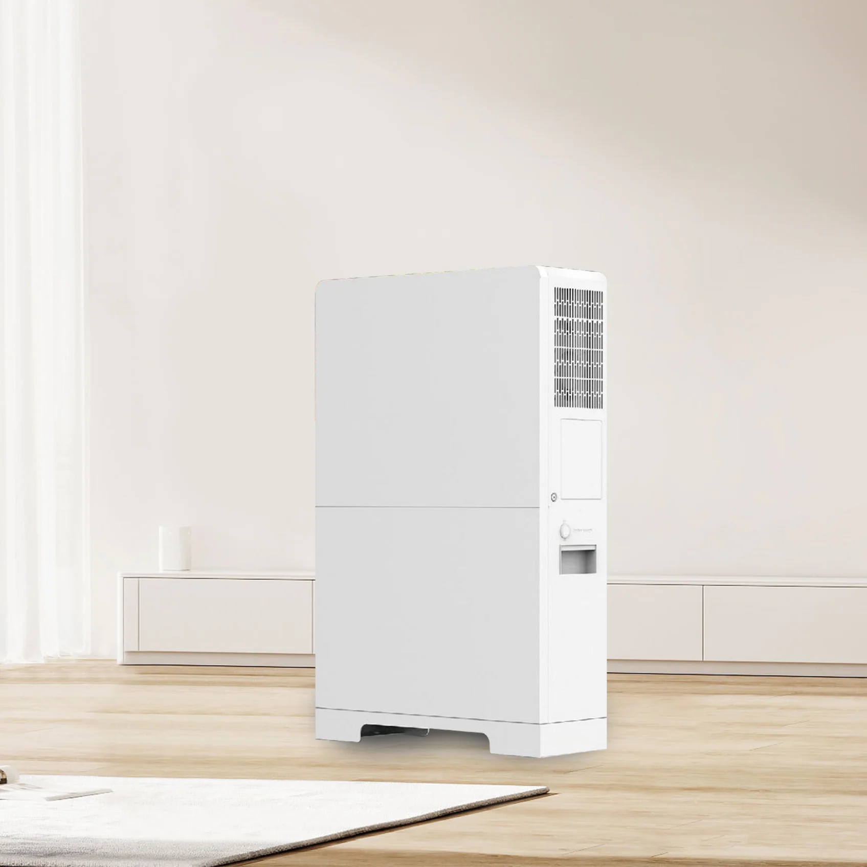 All-in-One Hybrid Solar Inverter 5.12kw 15.36kw Stackable Lifepo4 Battery System for Home Energy Storage