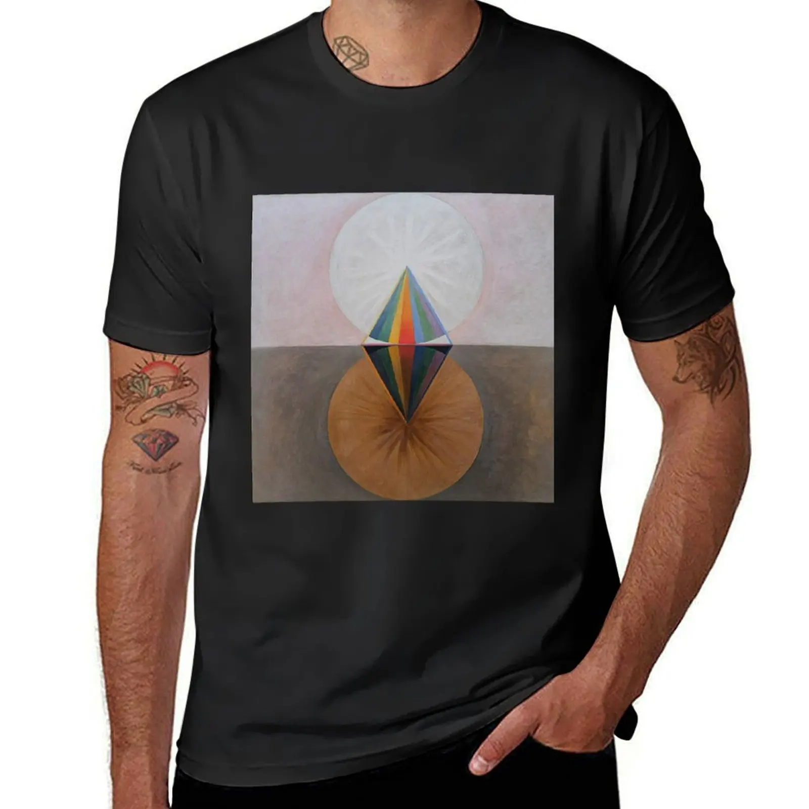 Hilma af Klint The Swan, No.12, Group IX-SUW T-Shirt Aesthetic clothing tops Short sleeve tee mens graphic t-shirts big and tall